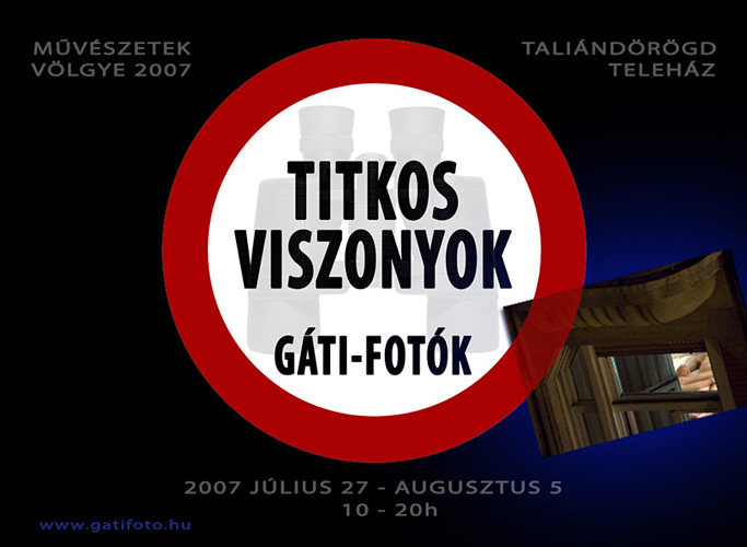 Gy�rgy G�ti: Titkos Viszonyok - megh�v� / Secret Relations - invitation